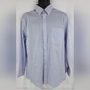 Lauren Ralph Lauren UltraFlex Regular Fit Cross Non-Iron Shirt Large W-1417